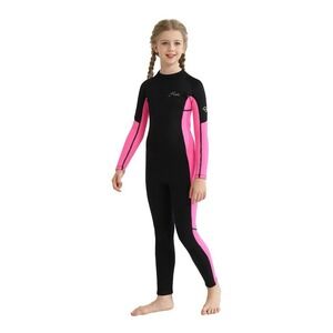 Wetsuit for Girls Sz 8 Slim Youth Children 3/2mm Neoprene Thermal Full Wet Suit